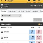 betfair bet in play